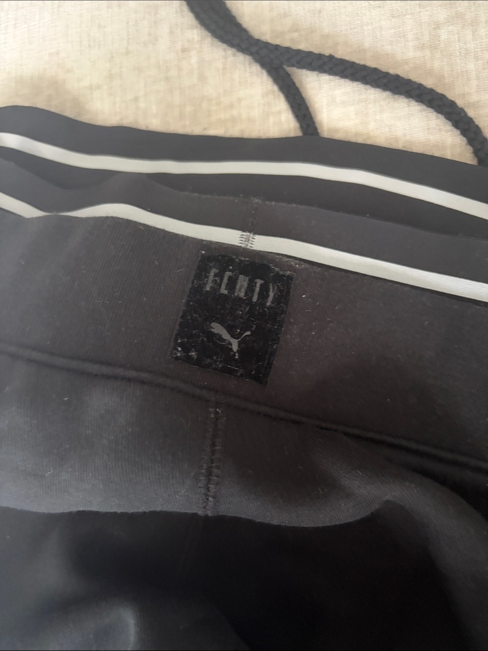 Rihanna Fenty Lace-Up Sweatpants.  - Picture 6 of 7